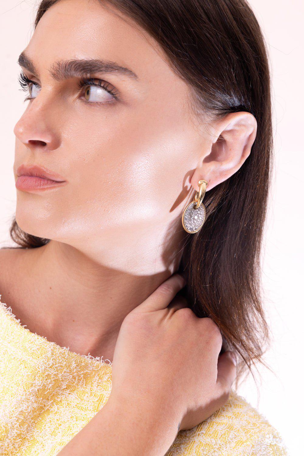 Hyper Sine Diamond Earrings - Image 4