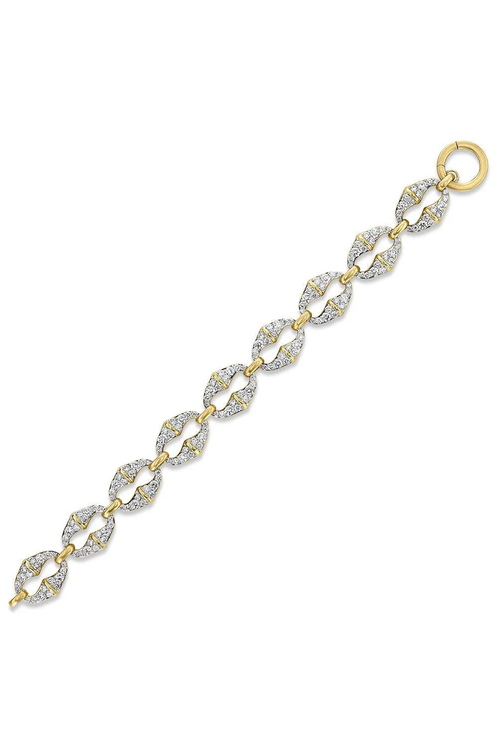 Mini Chrona Link All Diamond Bracelet - Image 5