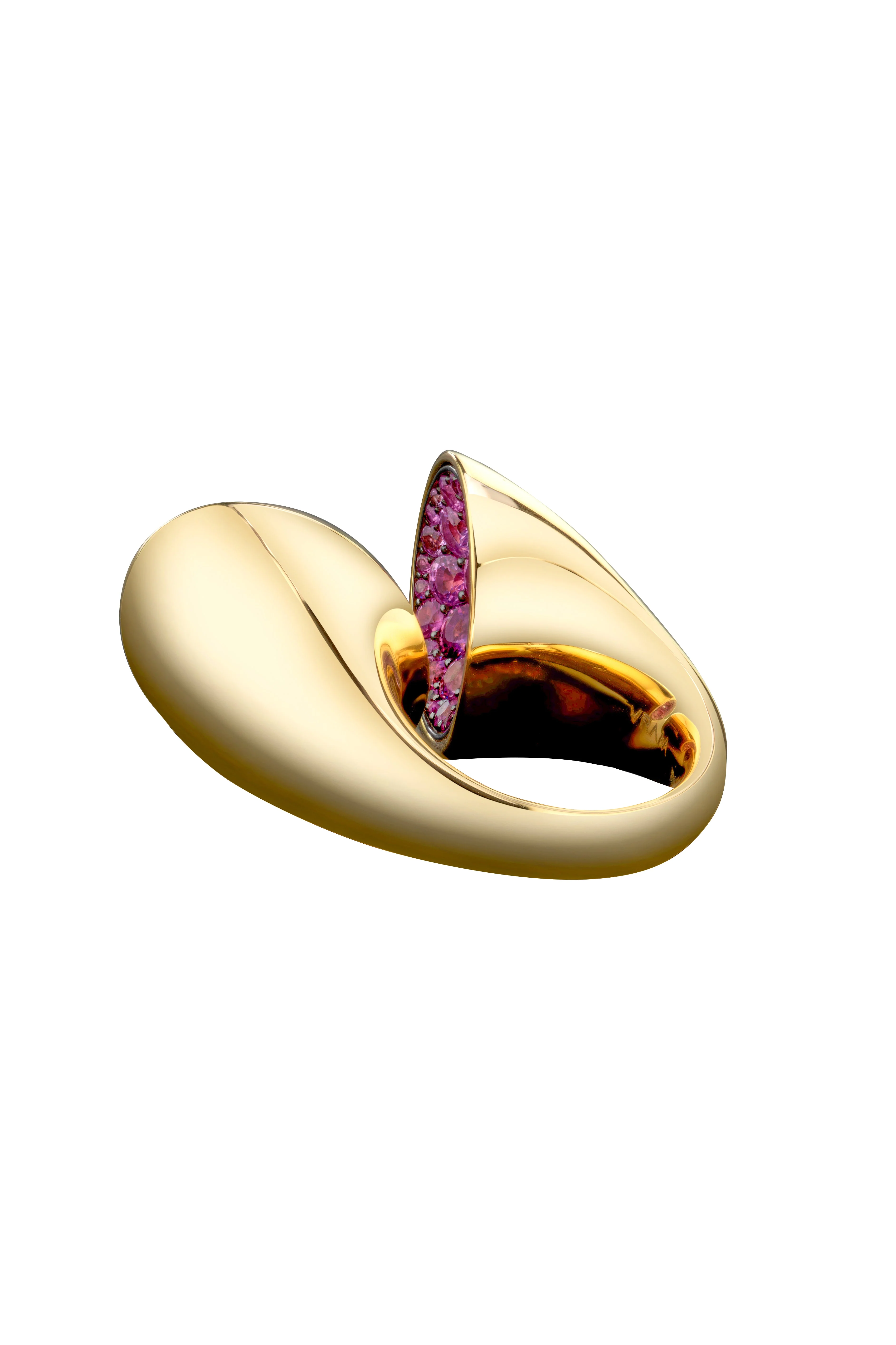 Pink Sapphire Echo Ring - Image 3