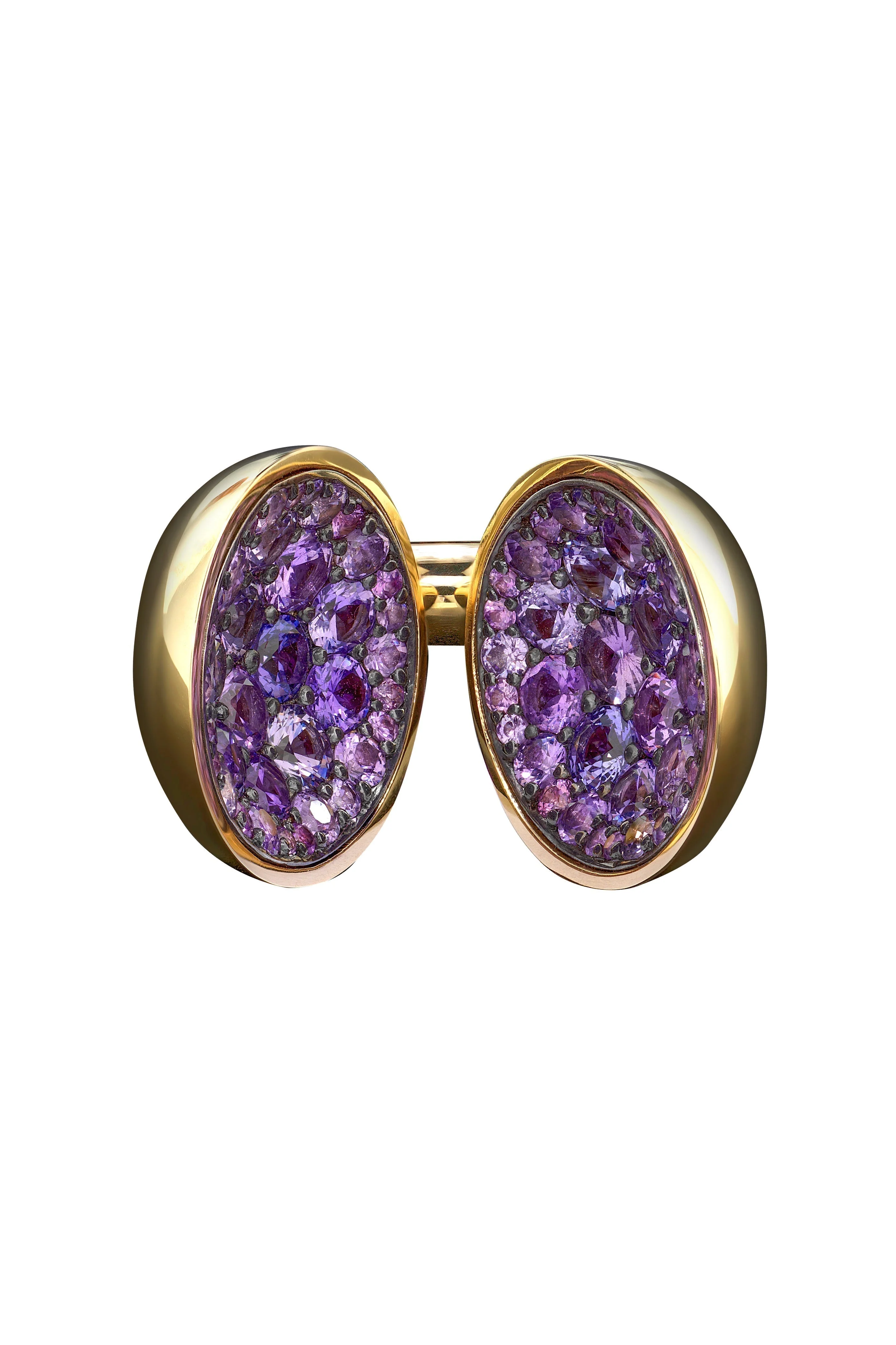 Sapphire Echo Ring