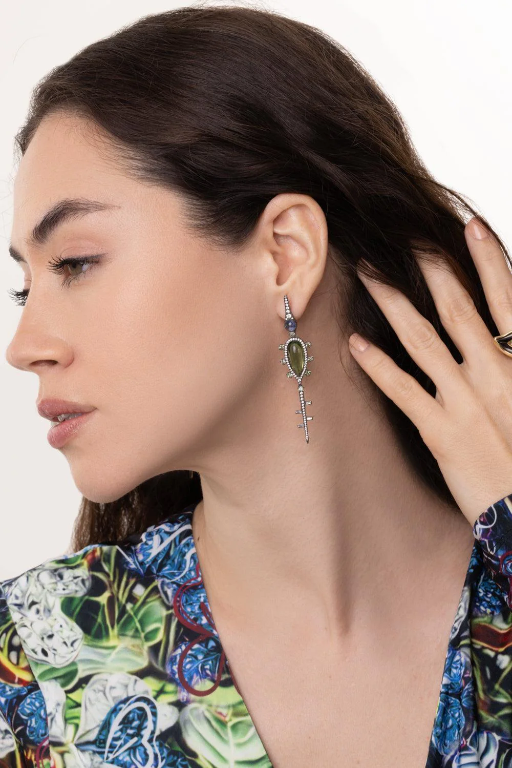 Tourmaline Ups And Downs Earrings - Image 2