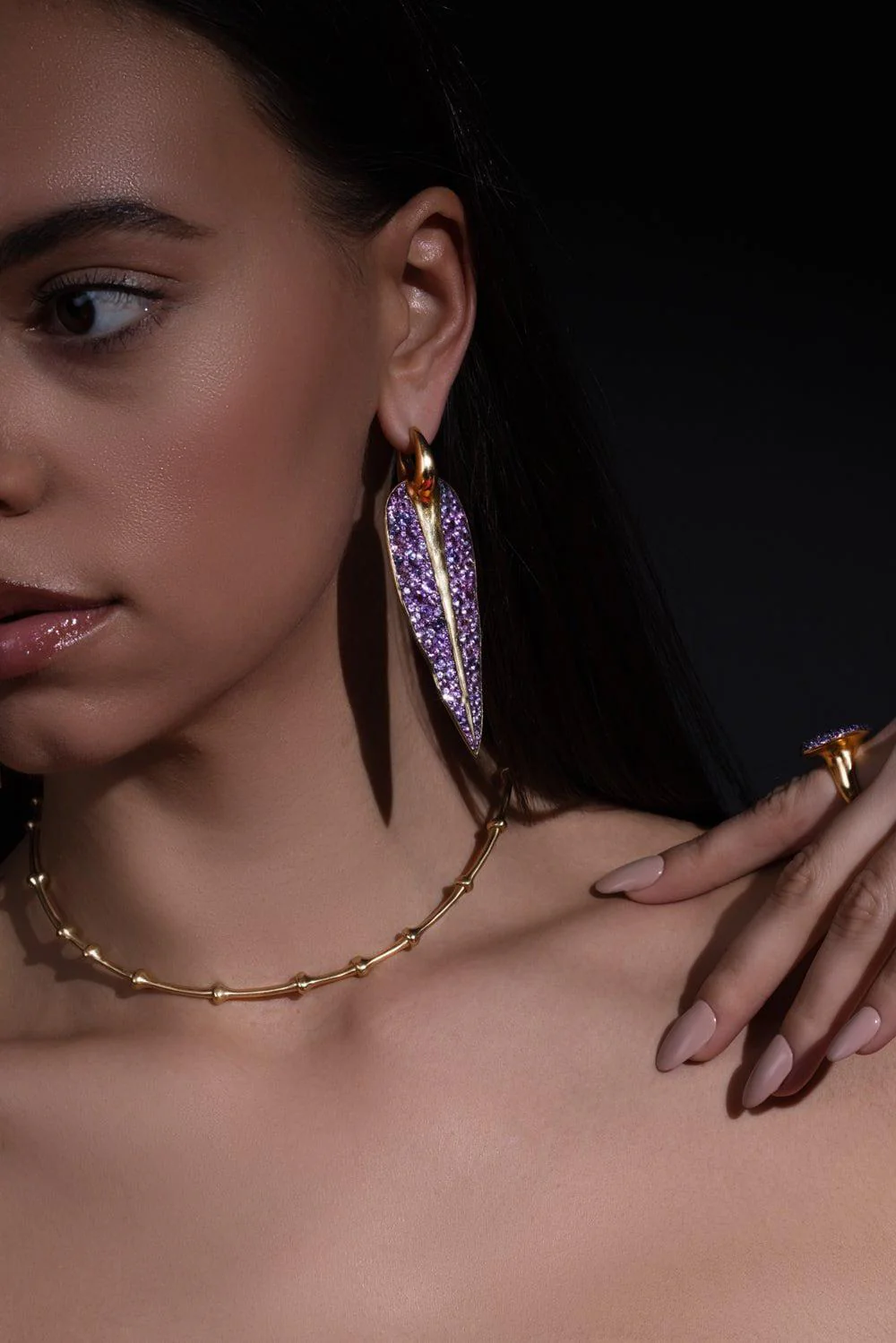 Vyv Sapphire Earrings - Image 3