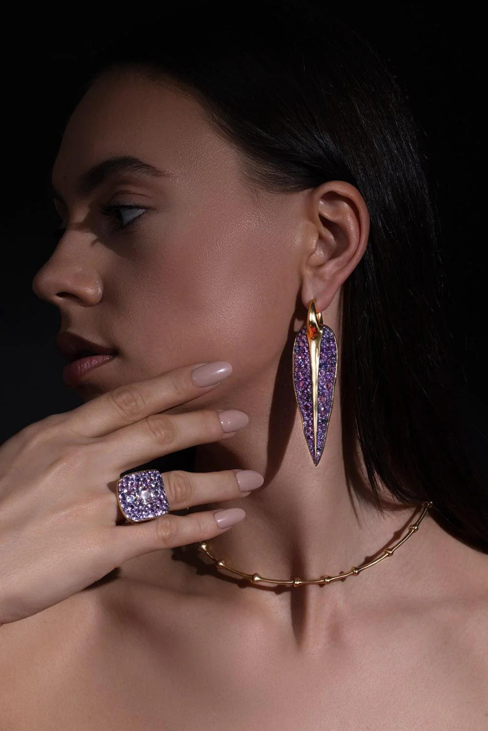 Vyv Sapphire Earrings - Image 4