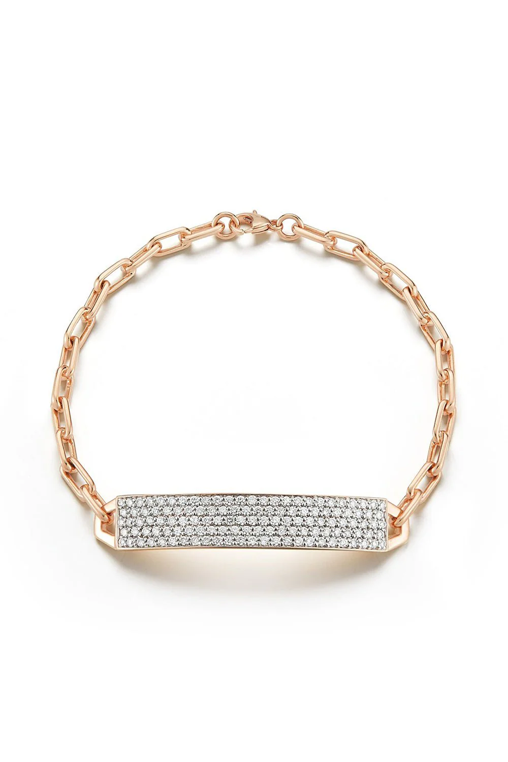 Carrington Diamond ID Bar Bracelet