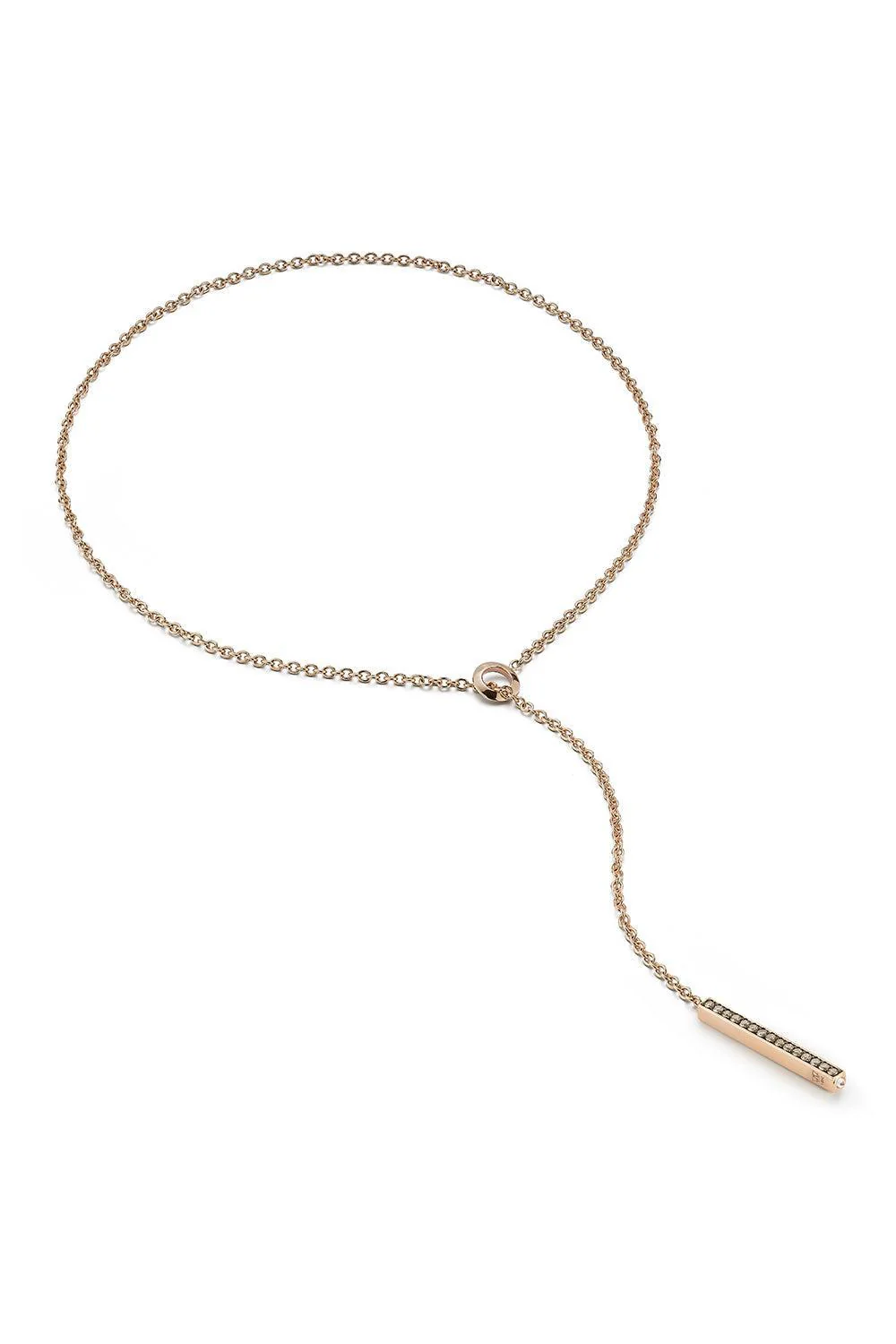 Champagne Diamond Bar Grant Necklace - Image 3