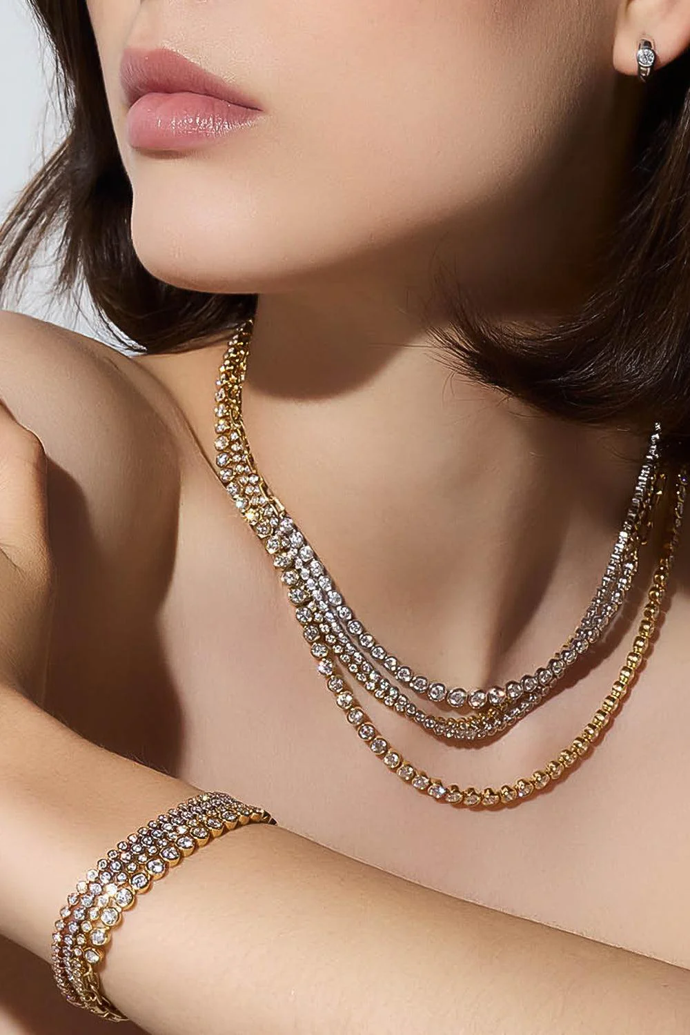 Diamond Bezel WF Classic Necklace - Image 2