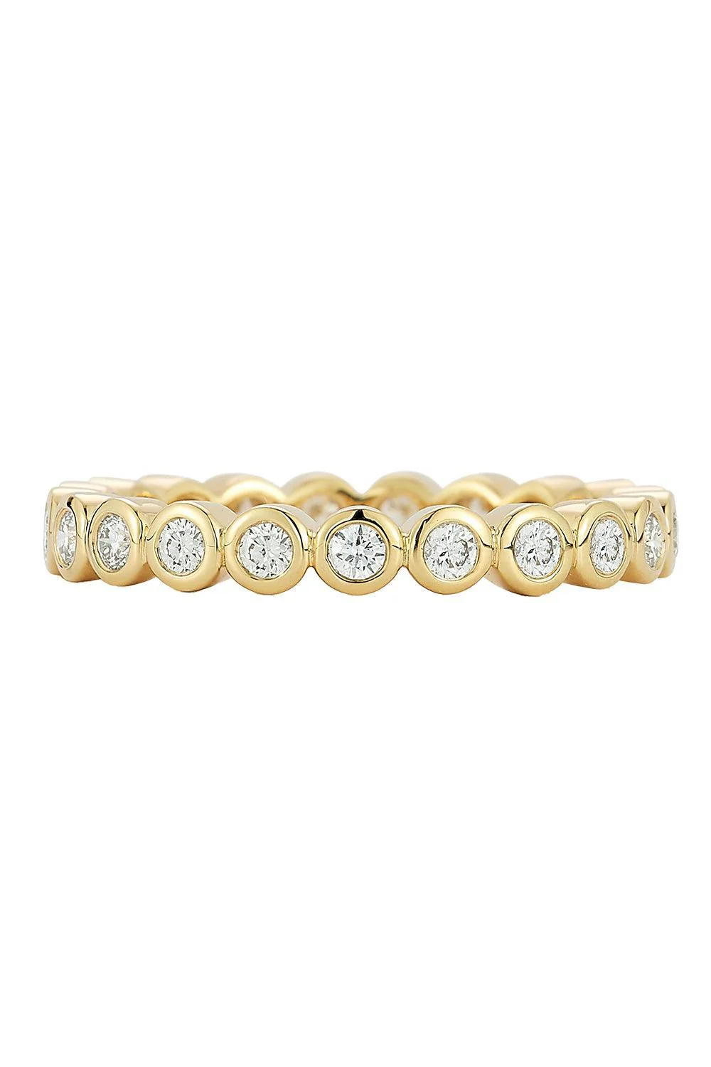 Diamond Bezel WF Classic Ring - Yellow Gold - Image 4
