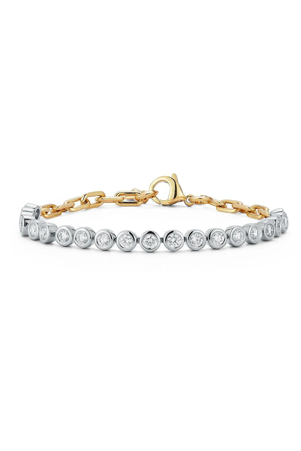 Diamond Bezel WF Classic Tennis Bracelet