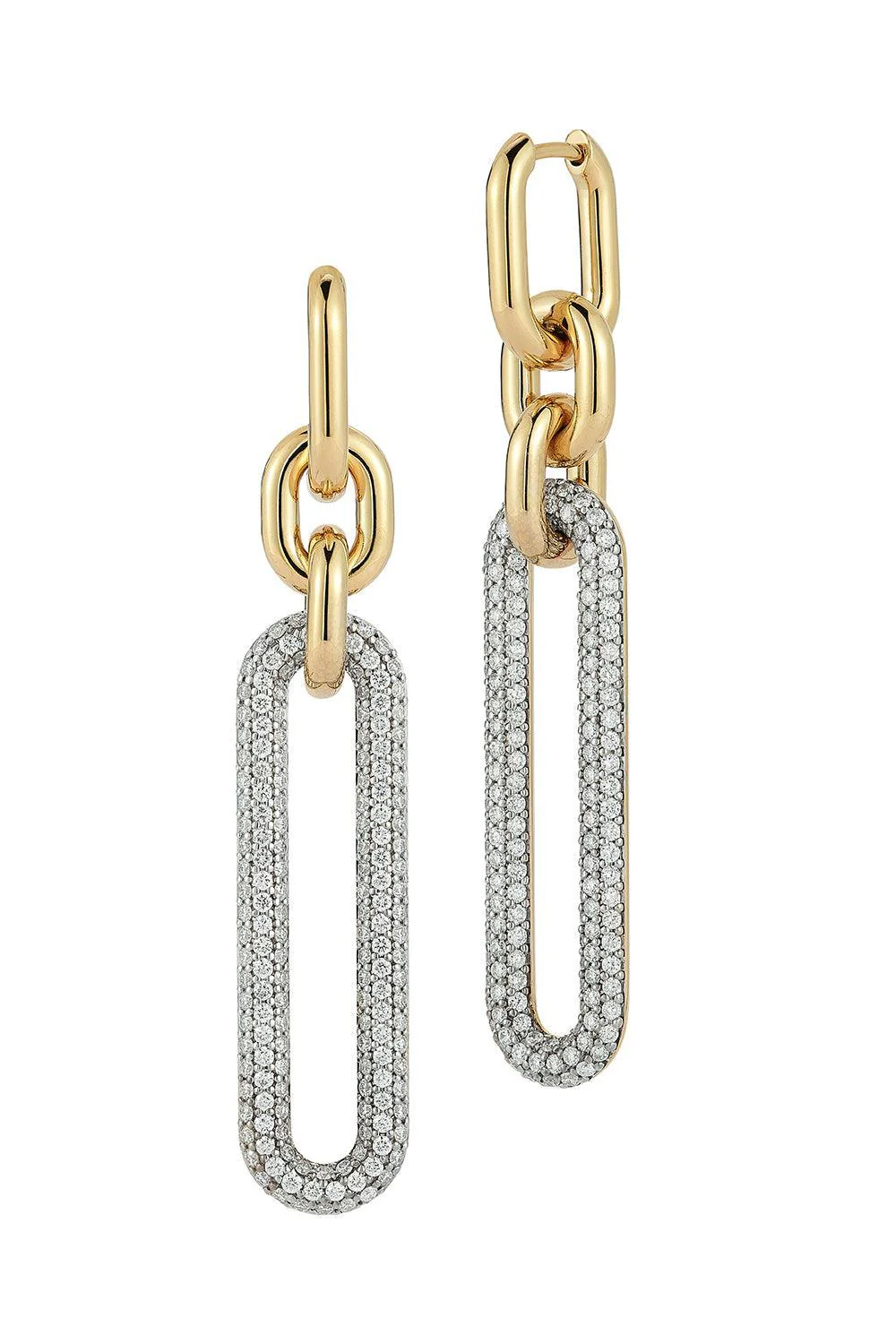 Diamond Drop Morrell Earrings - Image 3