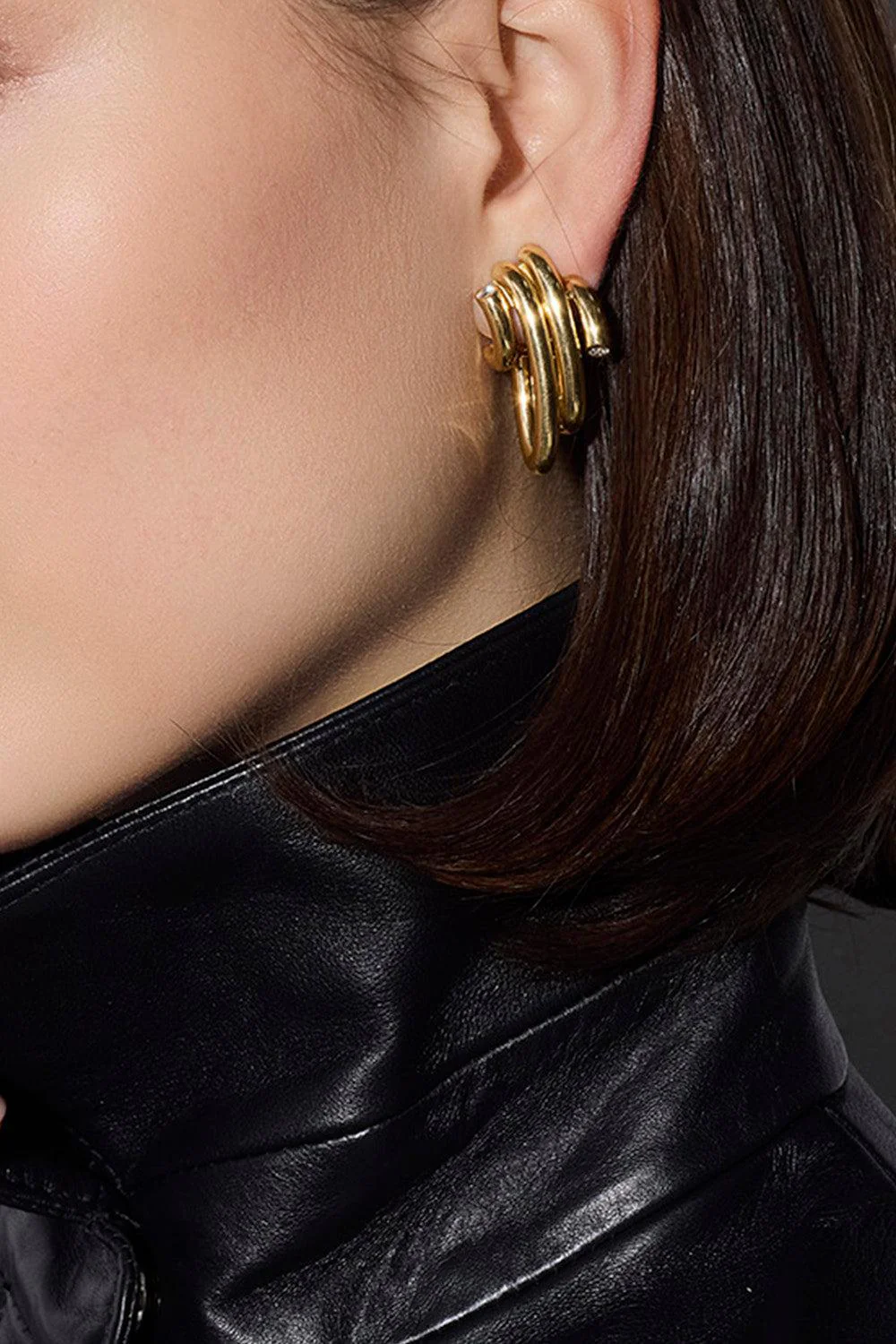 Diamond End Thoby Spiral Earrings - Image 3