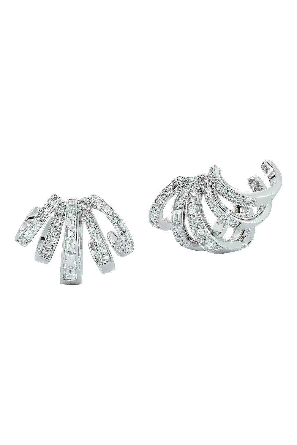 Diamond Keynes Climber Earrings