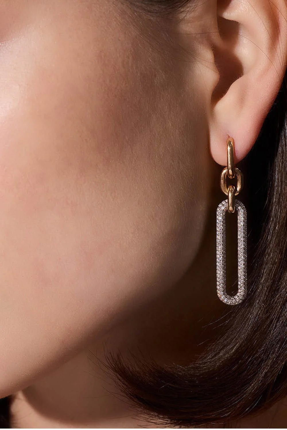 Diamond Morrell Drop Earrings - Image 2