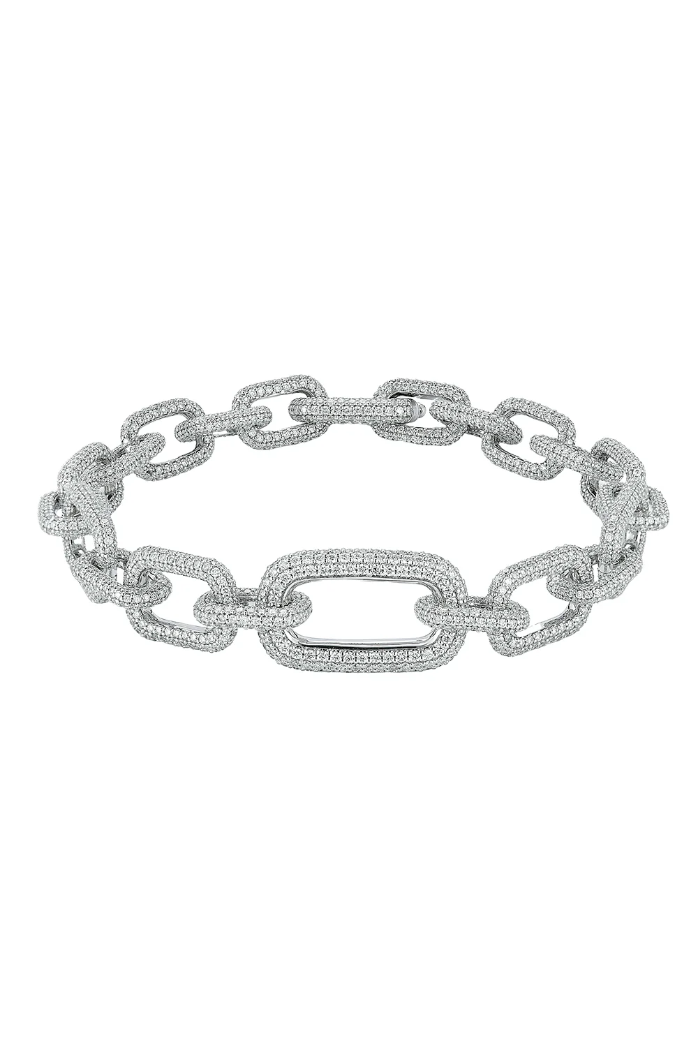 Diamond Morrell Graduating Link Bracelet