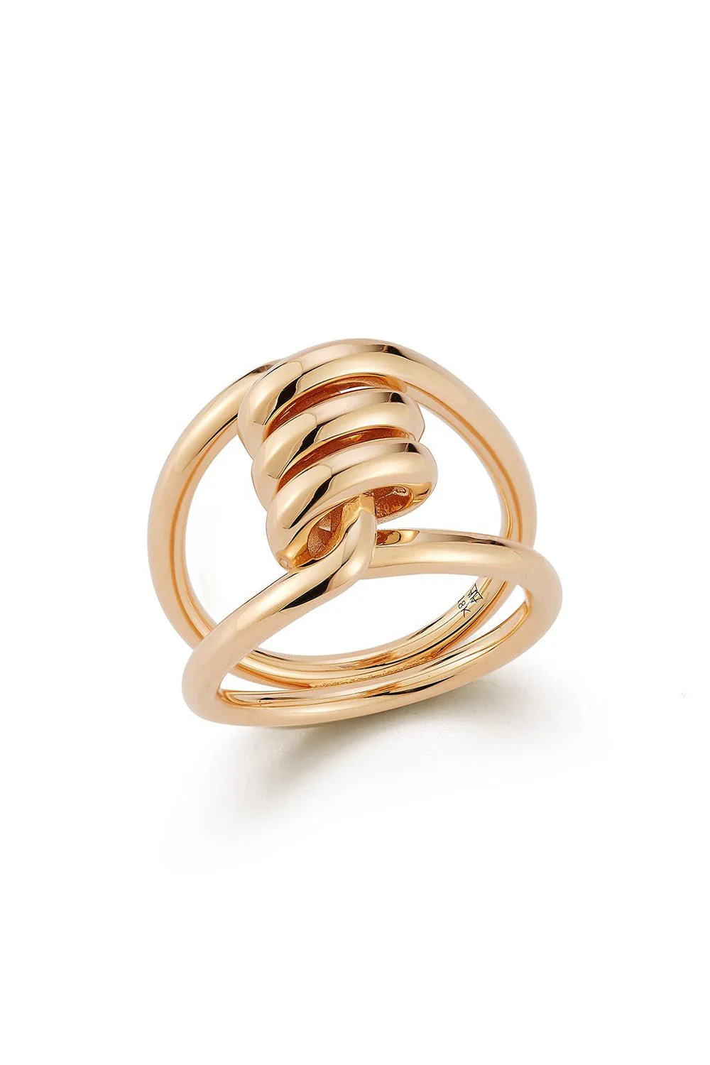 Huxley Single Coil Link Ring - Image 5
