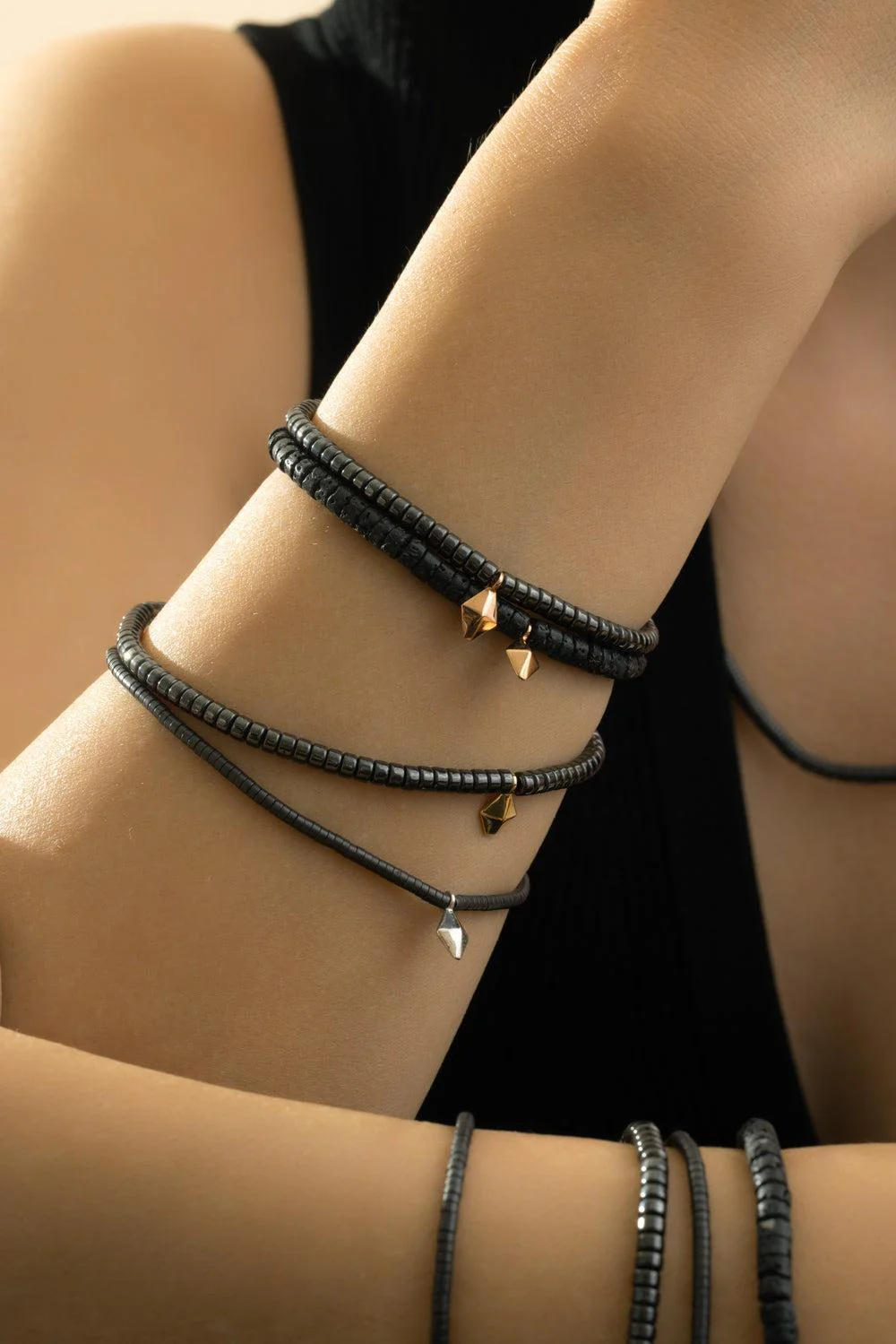 Lava Beaded Bracelet - Image 2
