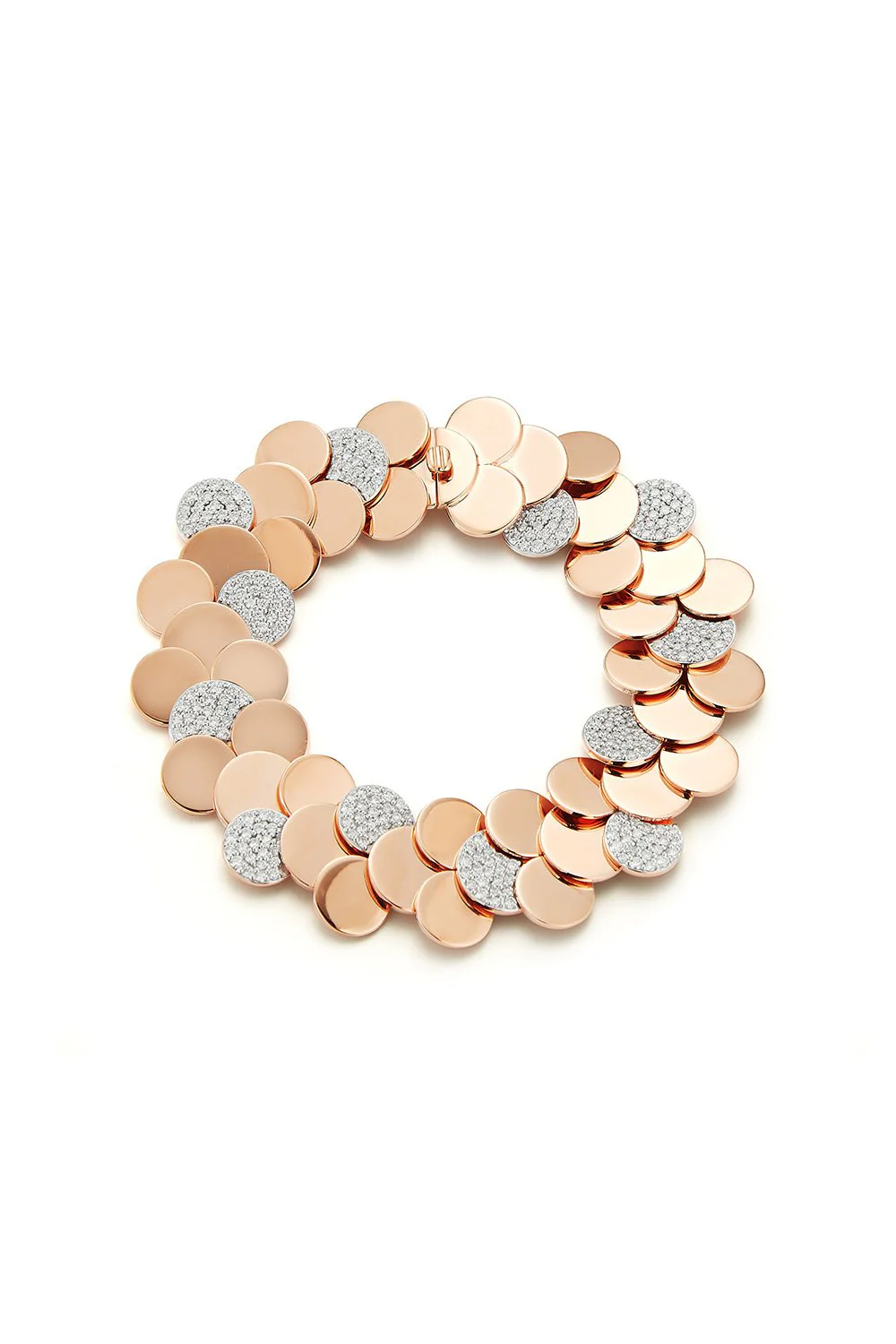 Lytton Diamond Disc Bracelet