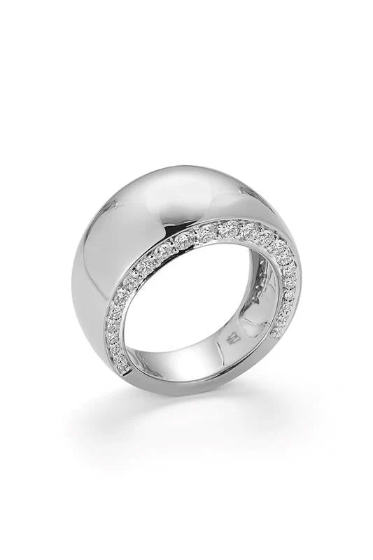 Lytton Diamond Edge Bombe Ring