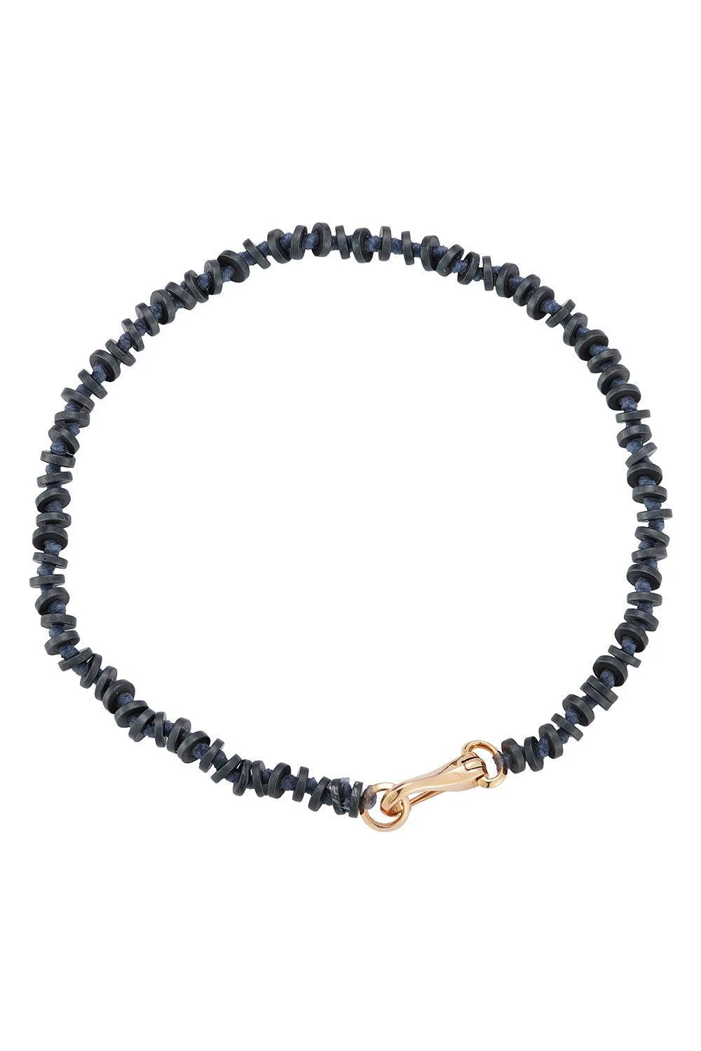 Matte Hemitite Beaded Bracelet