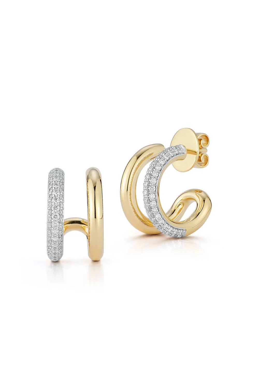 Morrell Link Hoop Earrings