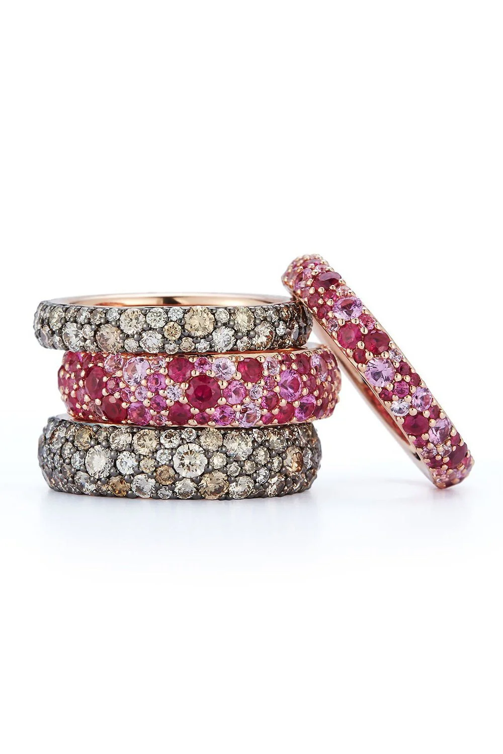 OC x WF Champagne Diamond Band Ring - Image 5