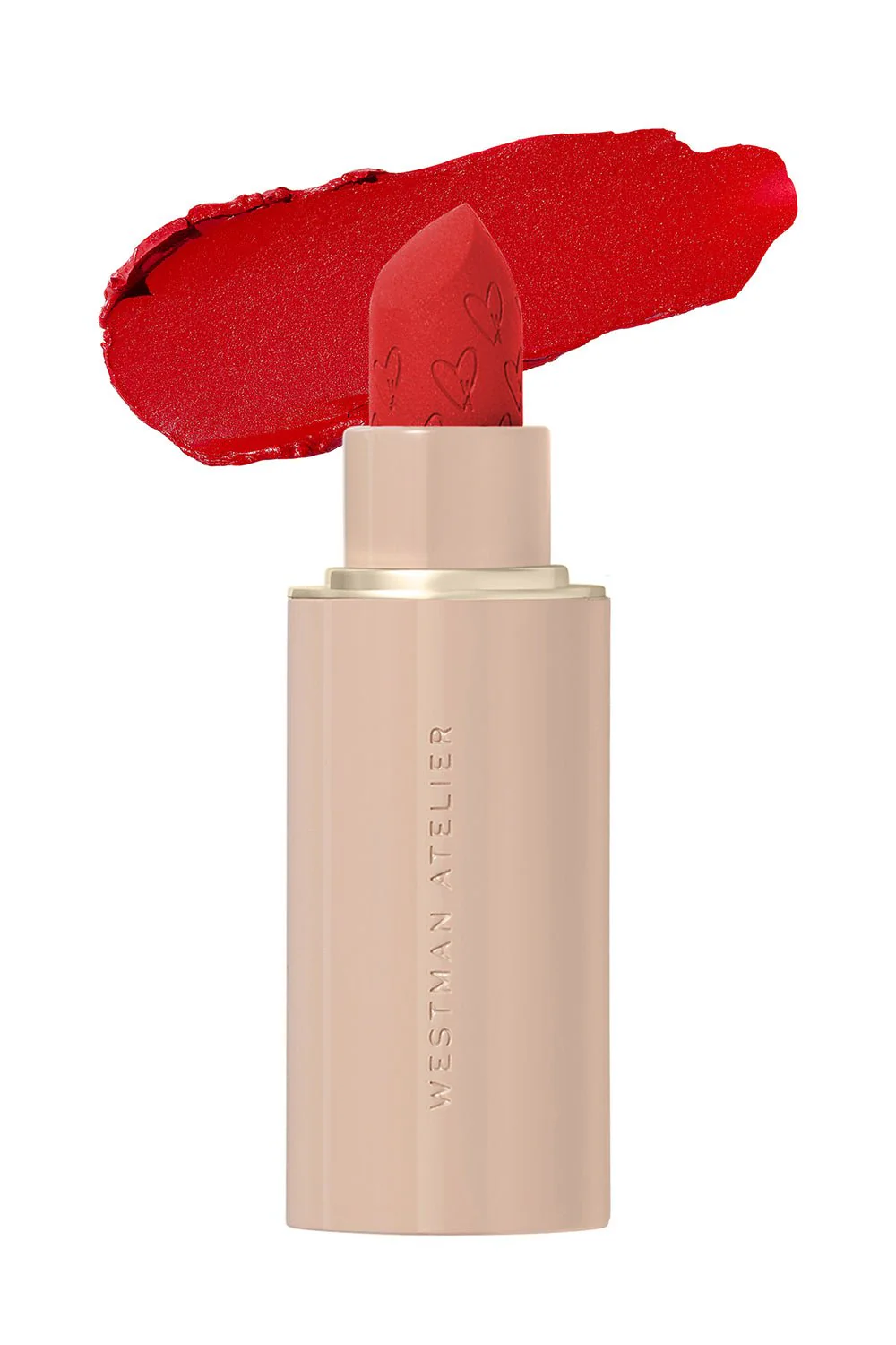 Lip Suede Matte Lipstick - Pip Poppy Red