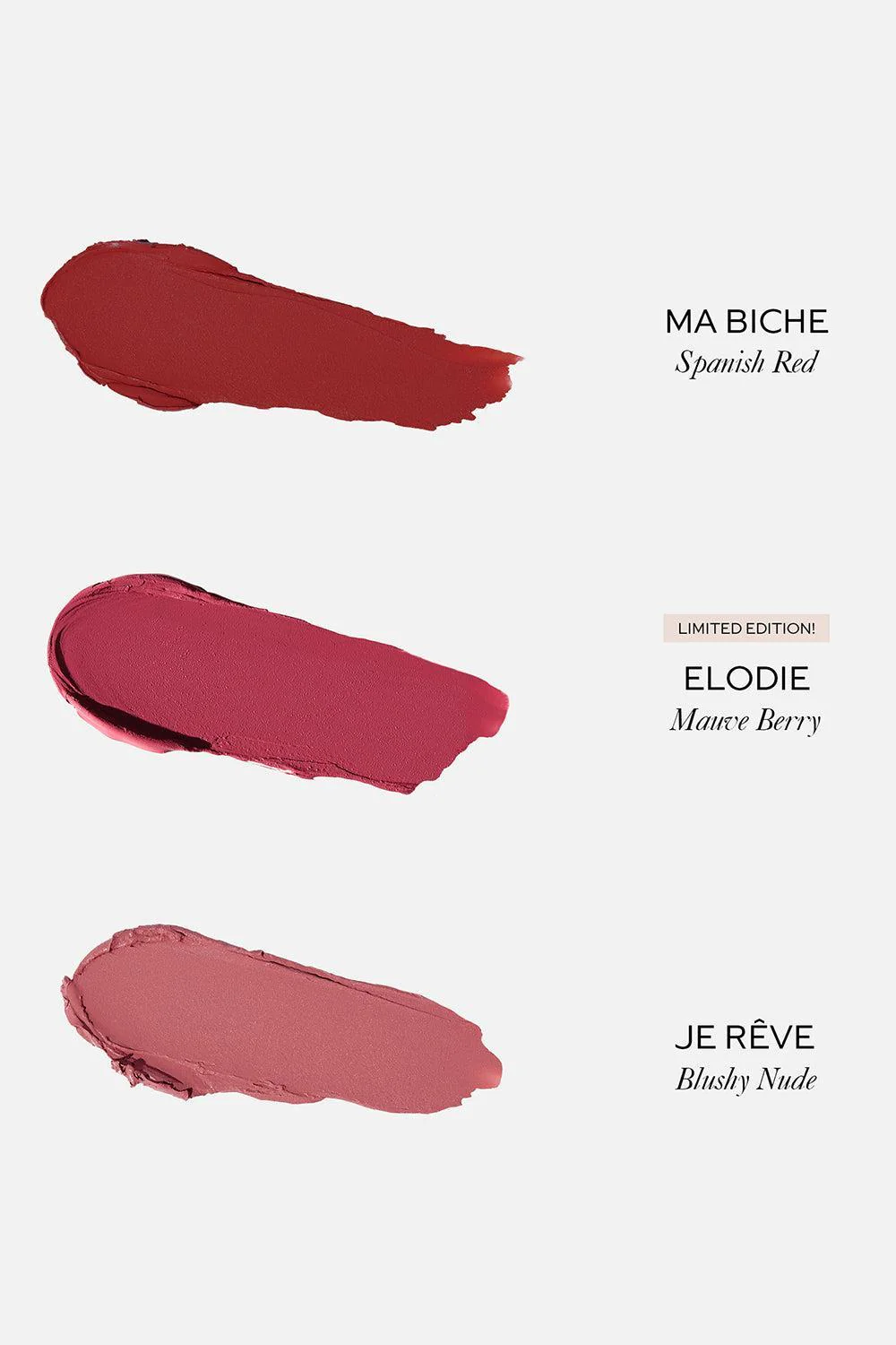 Petite Lip Suede Matte Lipstick Trio - Image 3