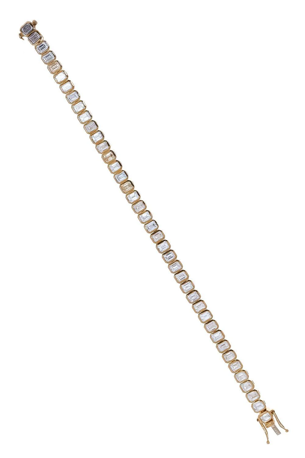 Diamond North South Bezel Bracelet
