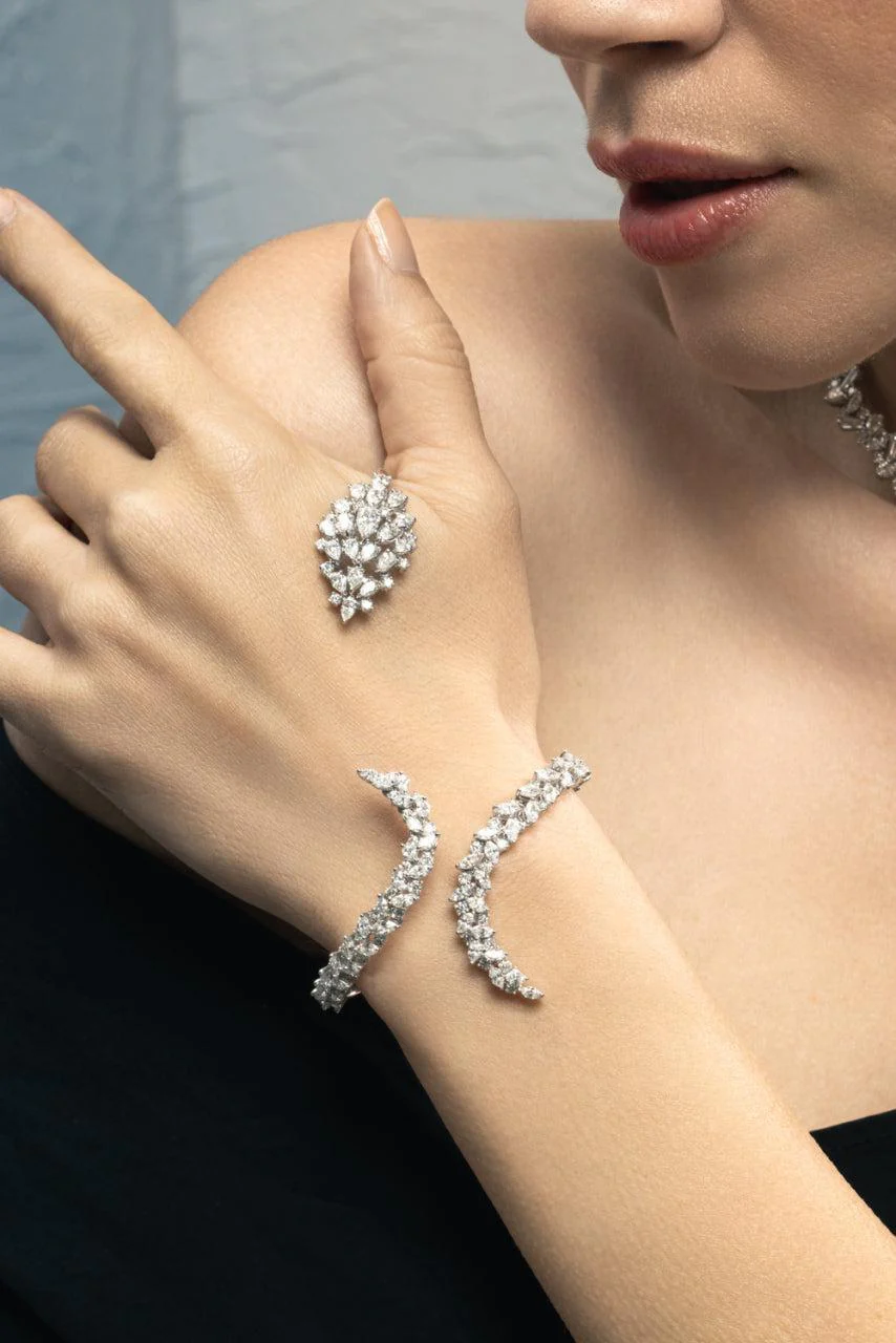 Diamond Y Couture Handpiece Bracelet - Image 2
