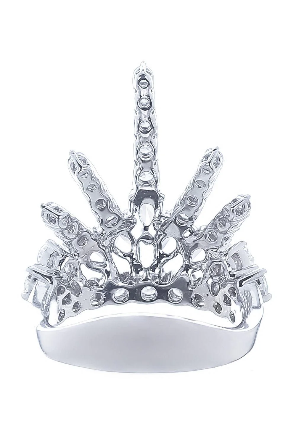 Diamond Crown Y-Not Ring - Image 6