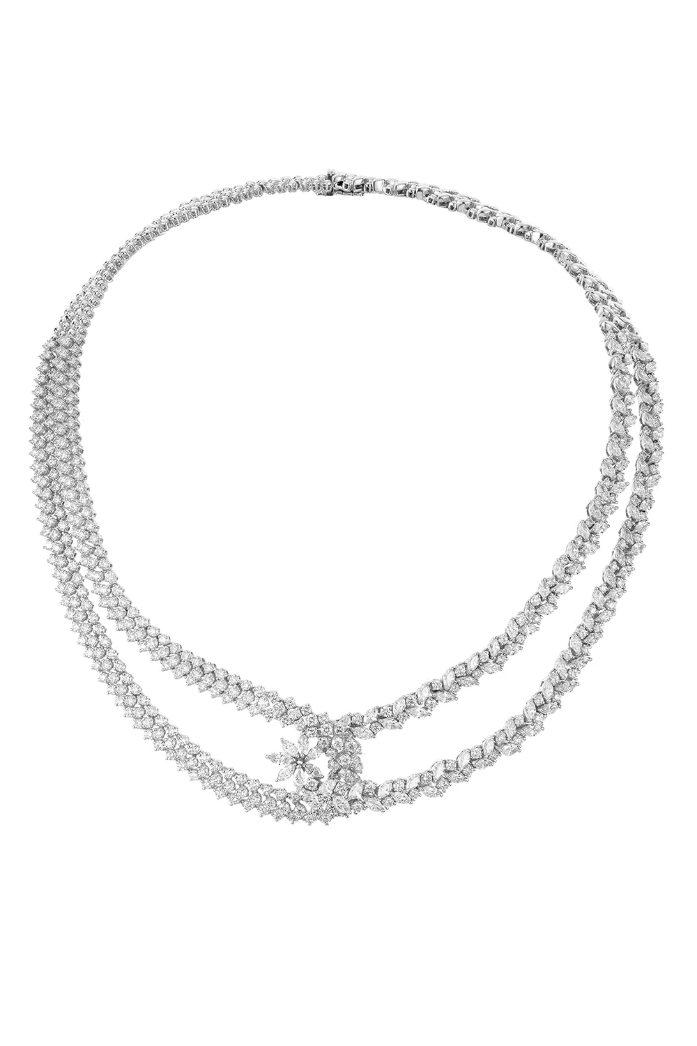 Diamond Intertwine Y-Couture Necklace
