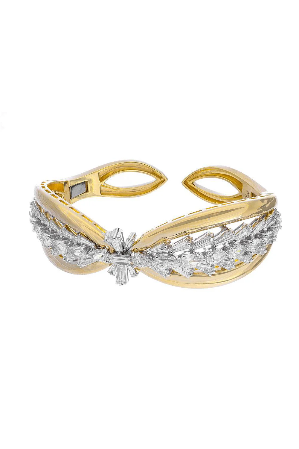 Diamond Taper Cut Statement Bracelet - Image 5