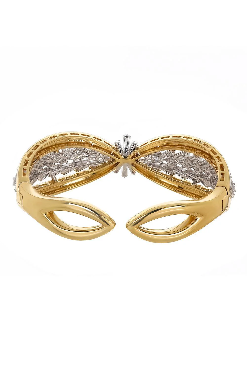 Diamond Taper Cut Statement Bracelet - Image 7