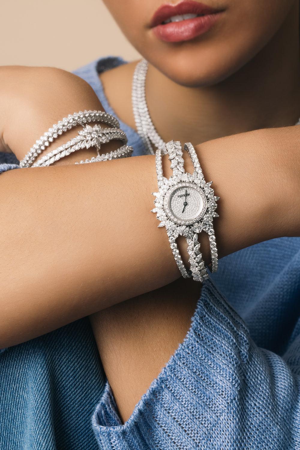 Diamond Three Band Y-Momento Watch - Image 3
