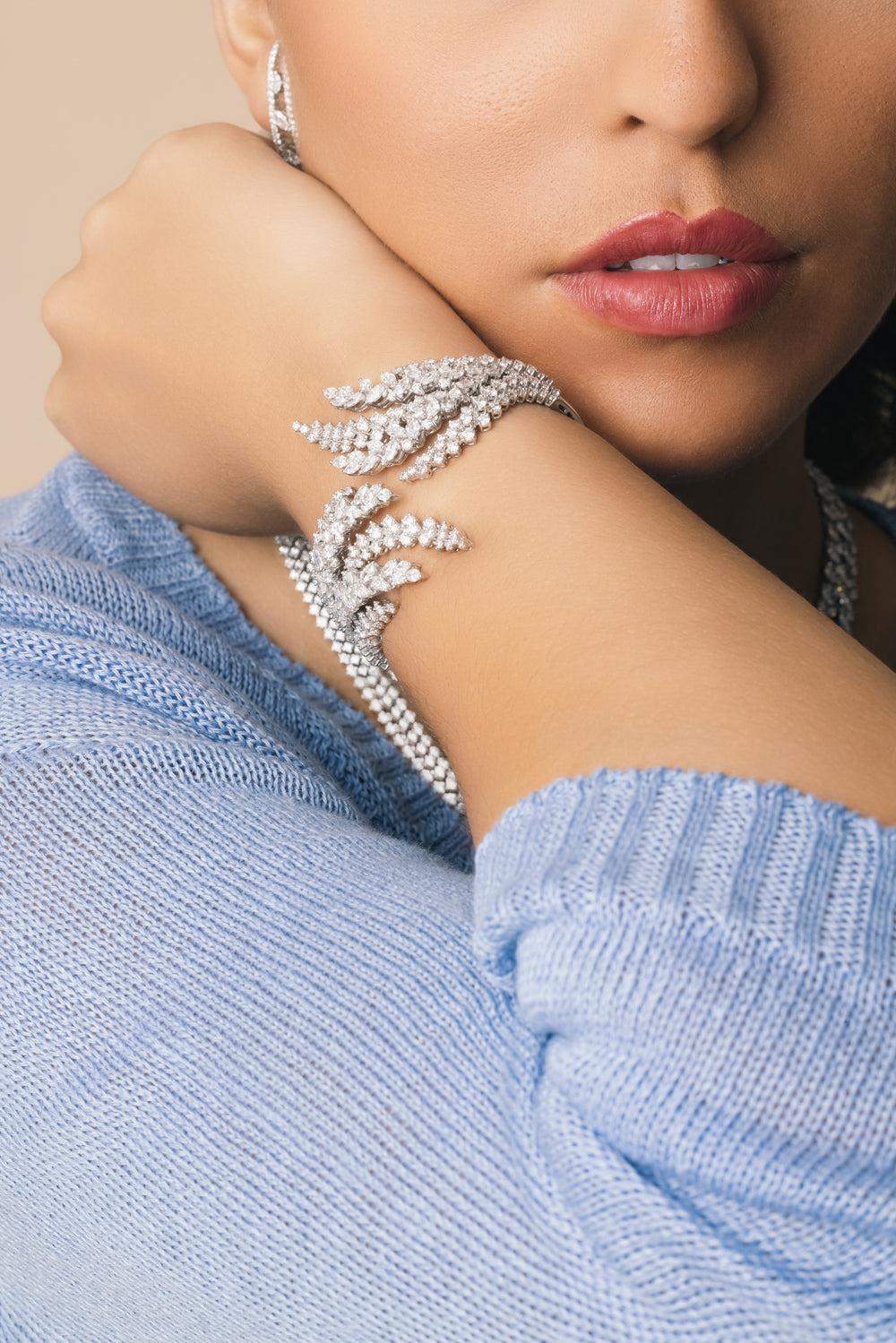 Diamond Y-Couture Bangle Bracelet - Image 2