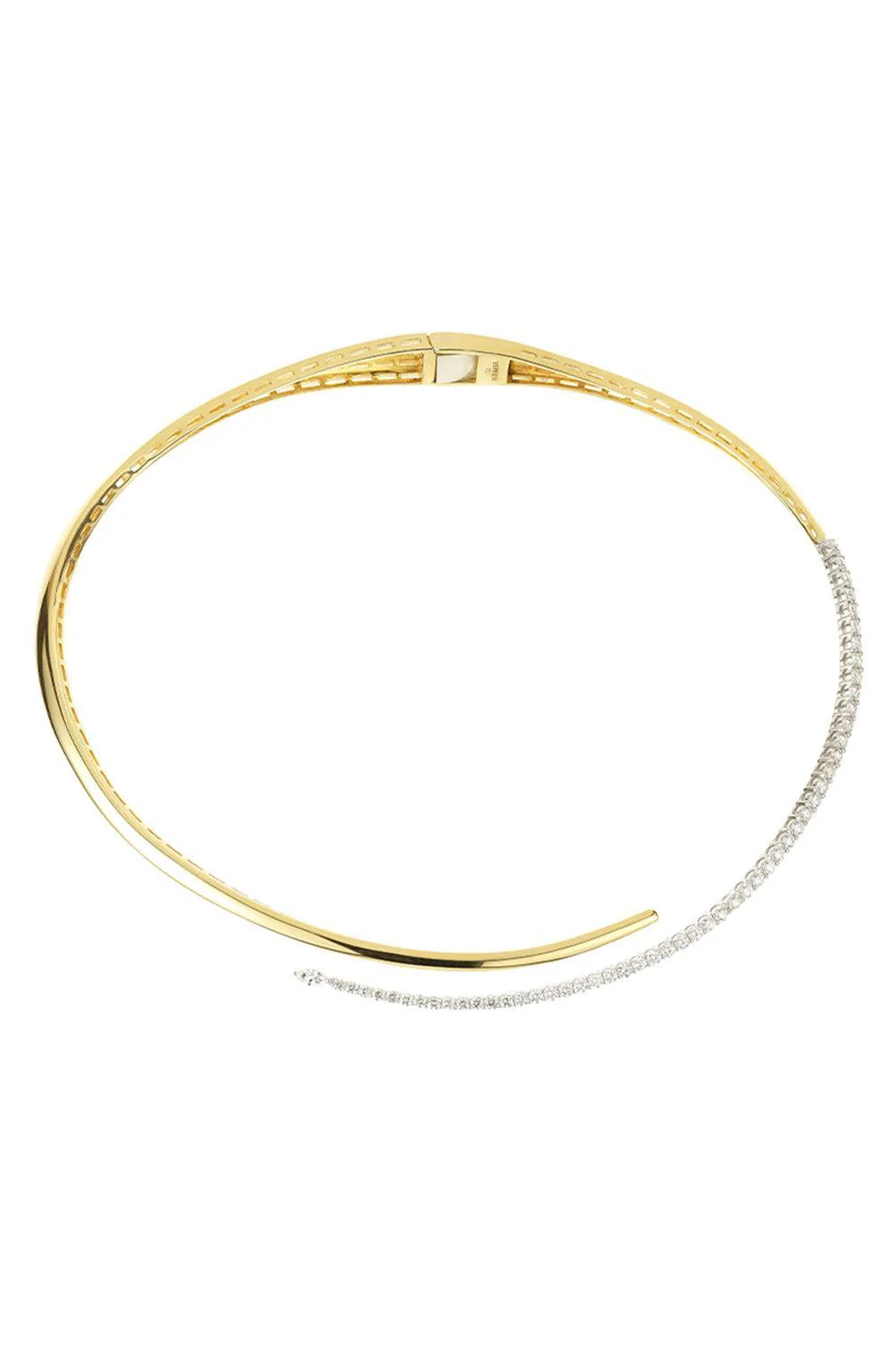 Golden Strada Choker Necklace
