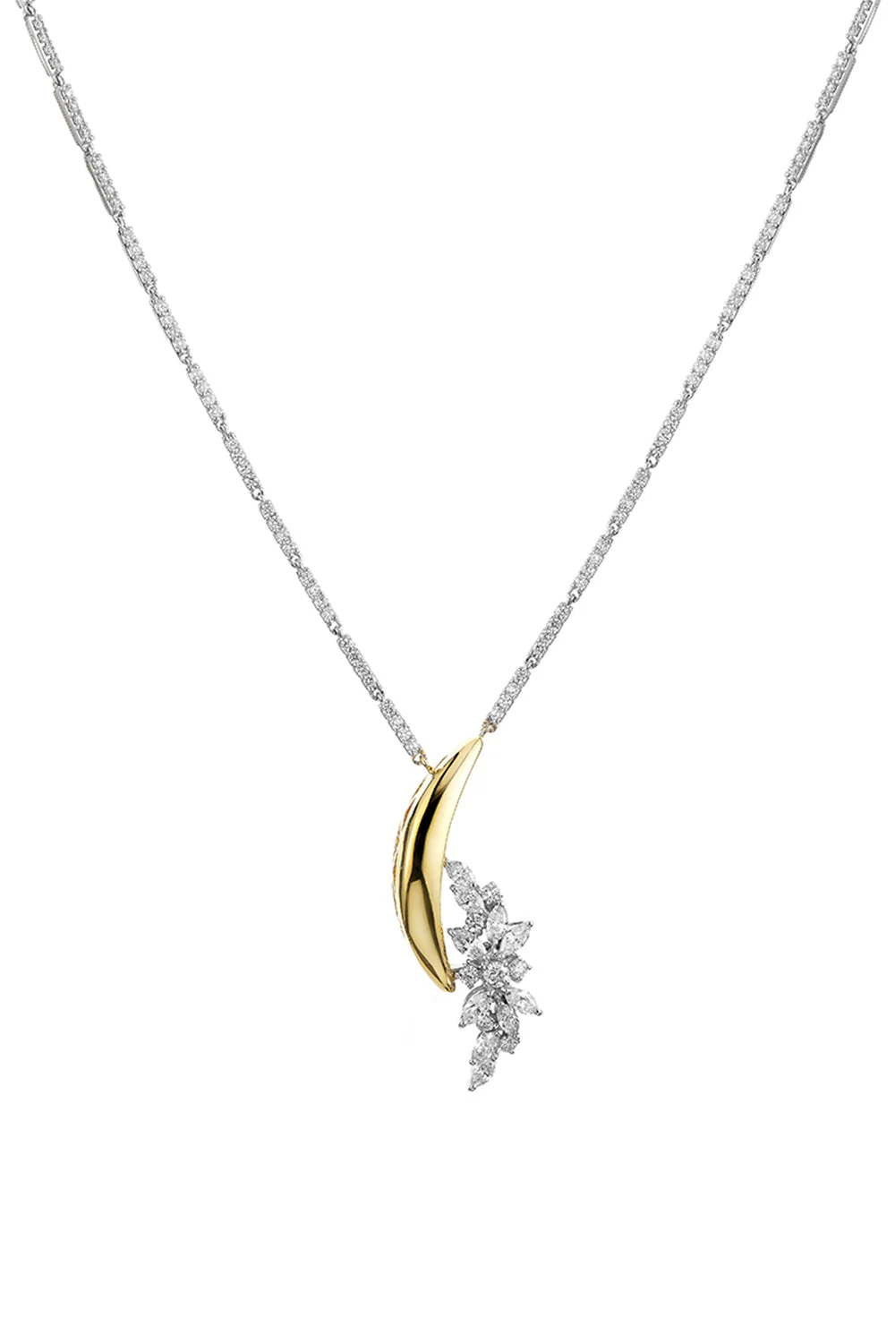 Golden Strada Reign Supreme Pendant Necklace