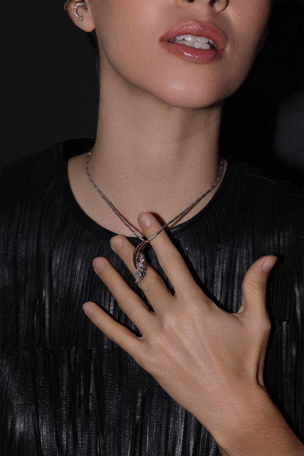 Golden Strada Reign Supreme Pendant Necklace - Image 2