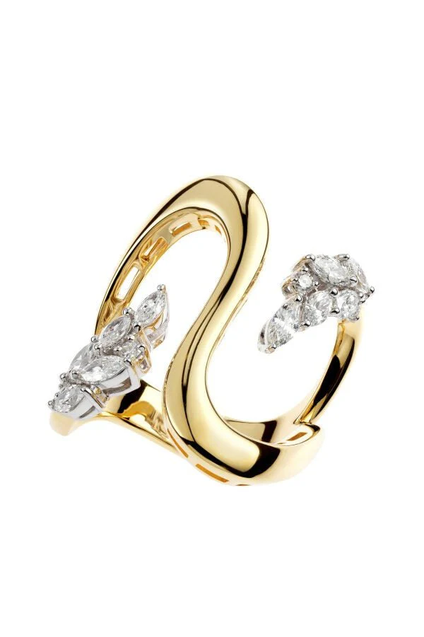 Golden Strada Stackable Ring