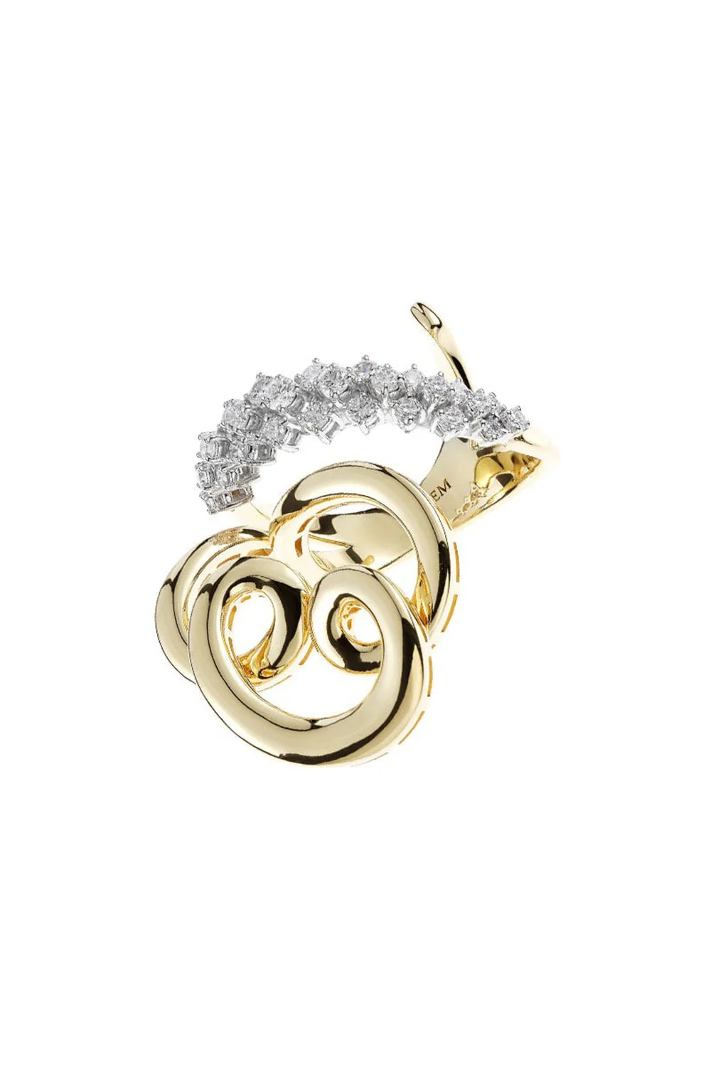 Golden Strada Stackable Ring
