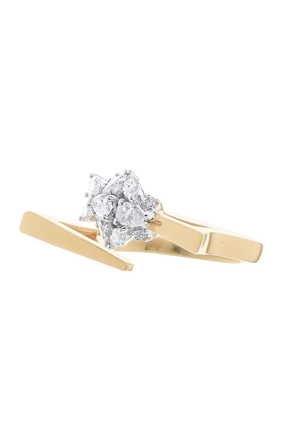 Golden Strada Stackable Ring - Image 5