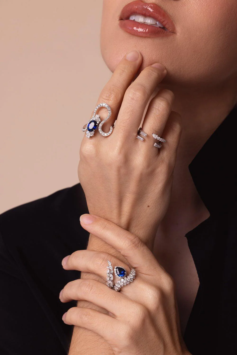 Reign Supreme Swirl Stackable Ring - Image 4