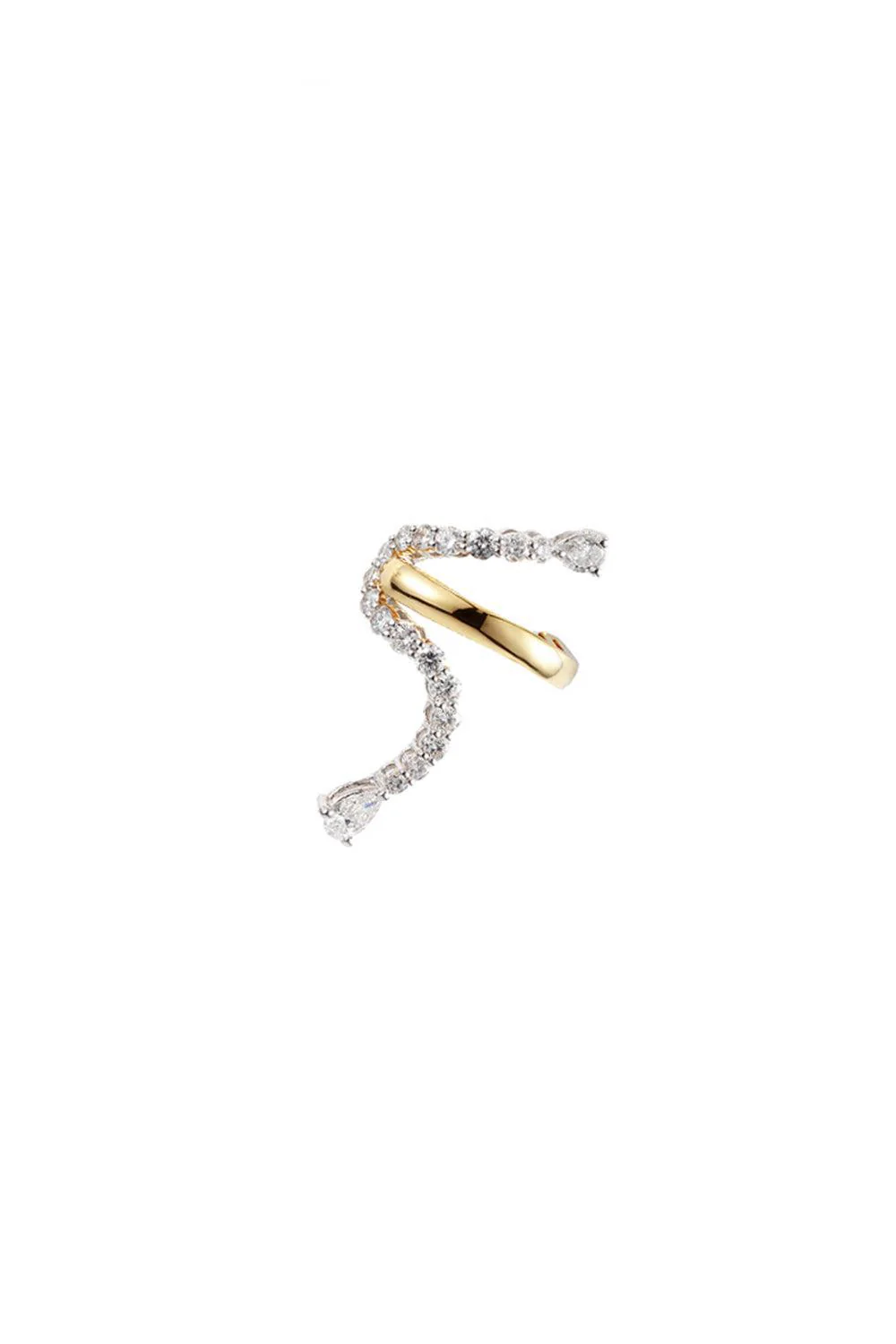 Whisper Diamond Ear Cuff