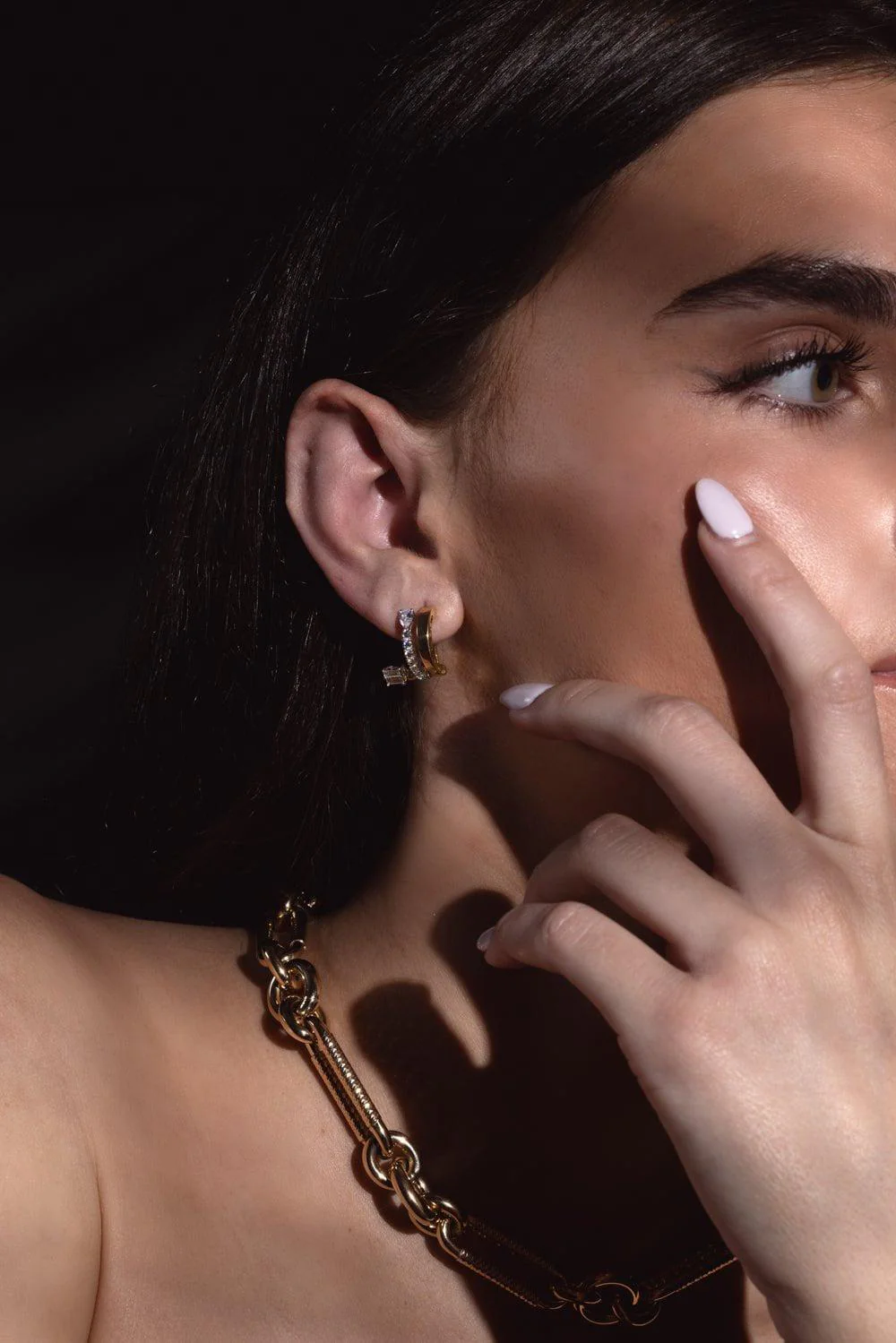 Whisper Diamond Ear Cuff - Image 2