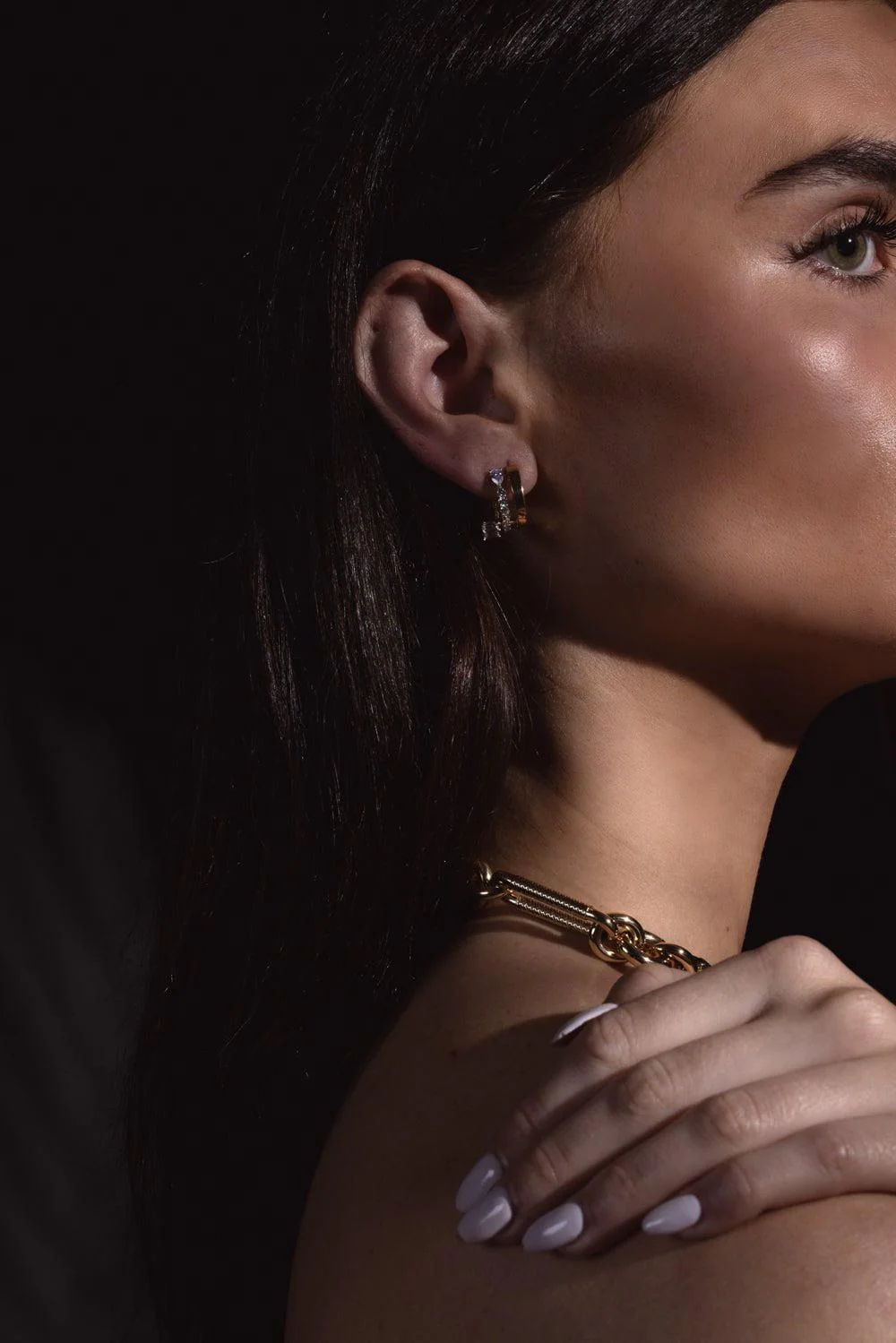 Whisper Diamond Ear Cuff - Image 4