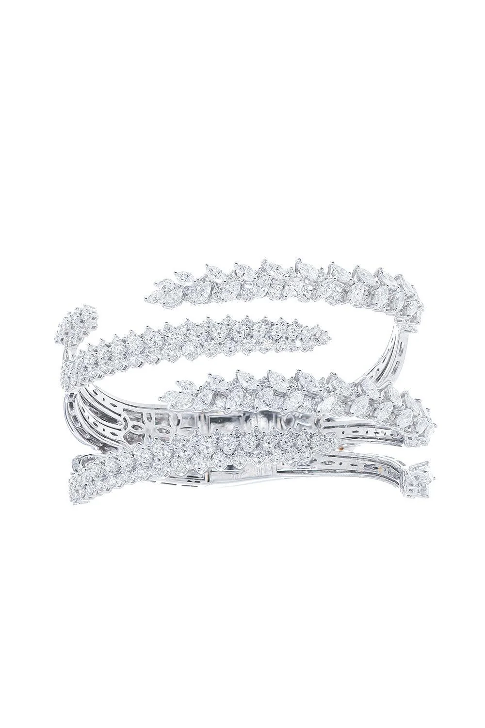 Y-Couture Diamond Bangle Bracelet