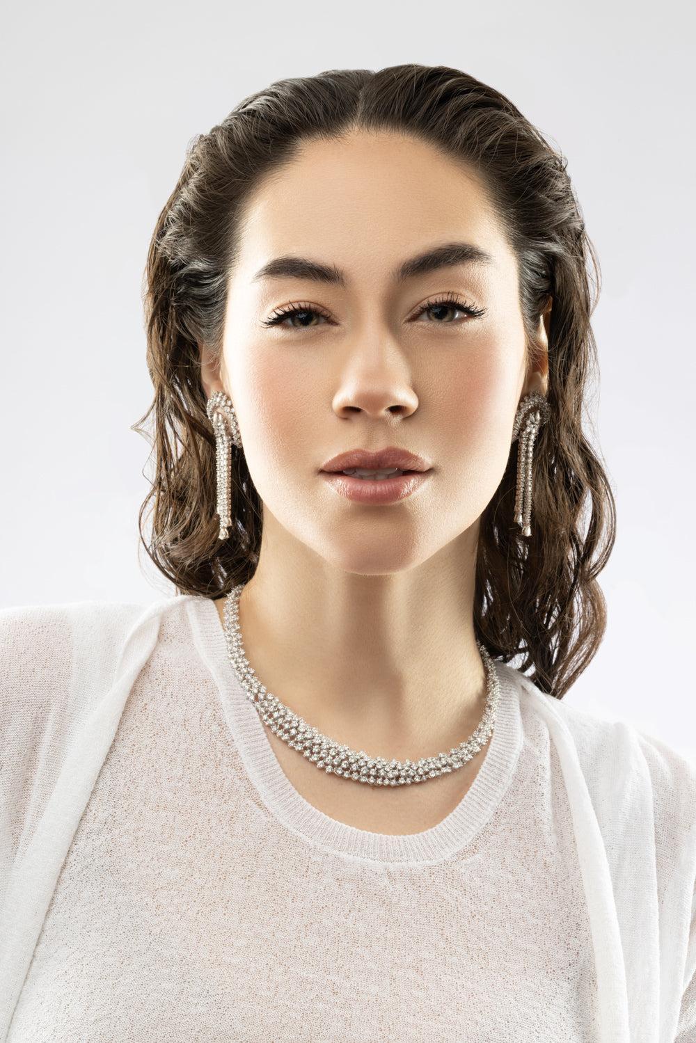 Y-Couture Drop Earrings - Image 4
