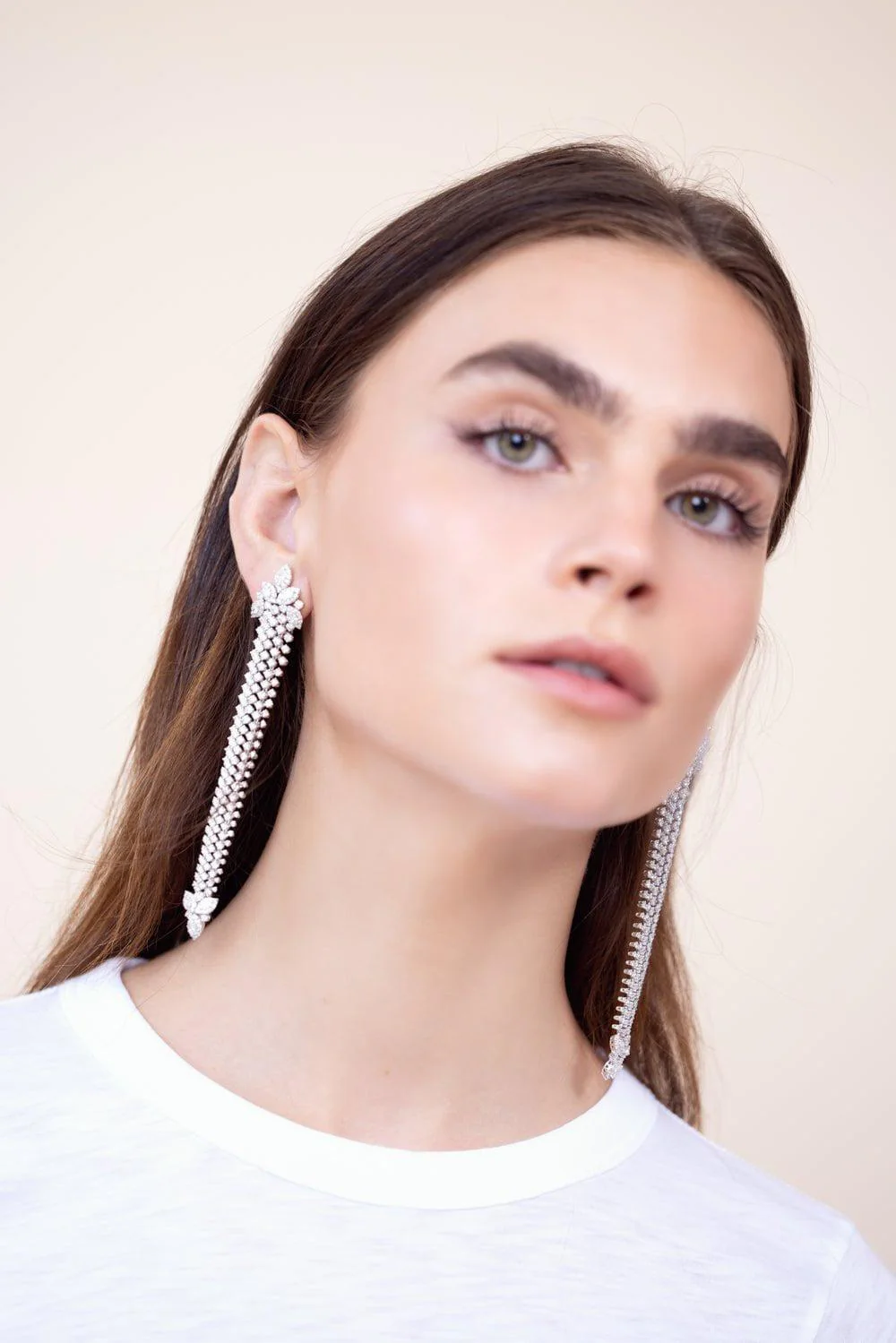Y-Couture Drop Earrings - Image 2