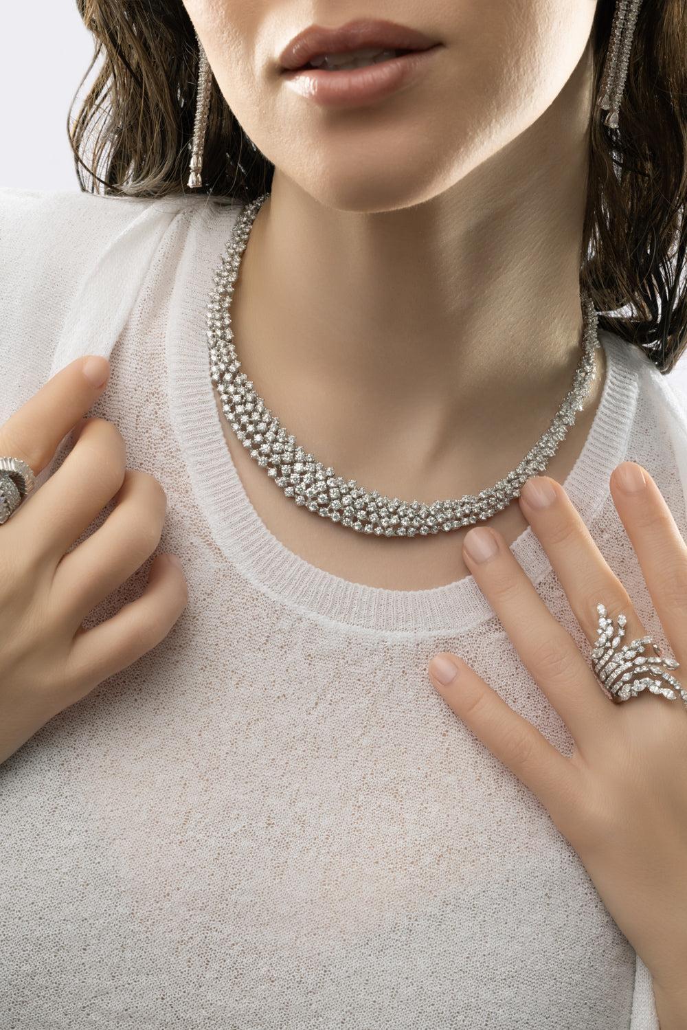 Y-Couture Statement Necklace - Image 3
