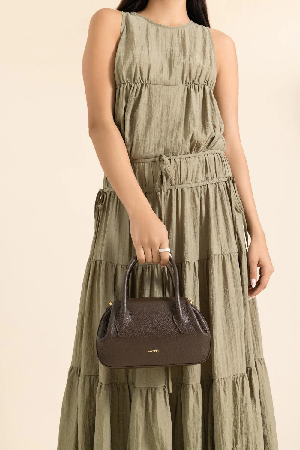 Oyster Mini Duffle Bag - Espresso - Image 4