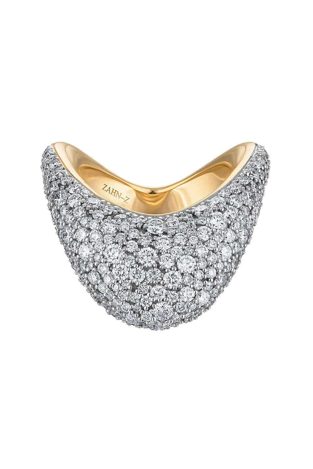 Diamond Two Tone Ring